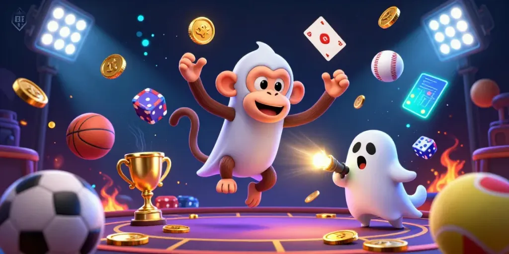 Experience the excitement of EE 8 8 in an ultra-detailed 3D casino scene with dynamic elements.