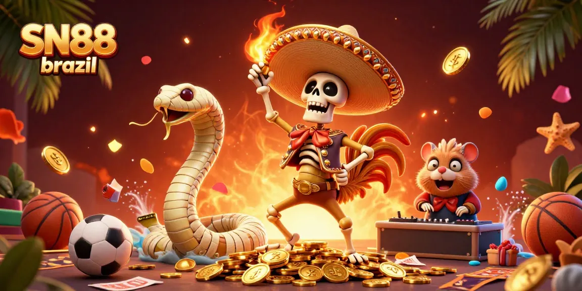 Experience the thrill of sports betting with SN88 brazil through vibrant 3D action and dynamic elements.