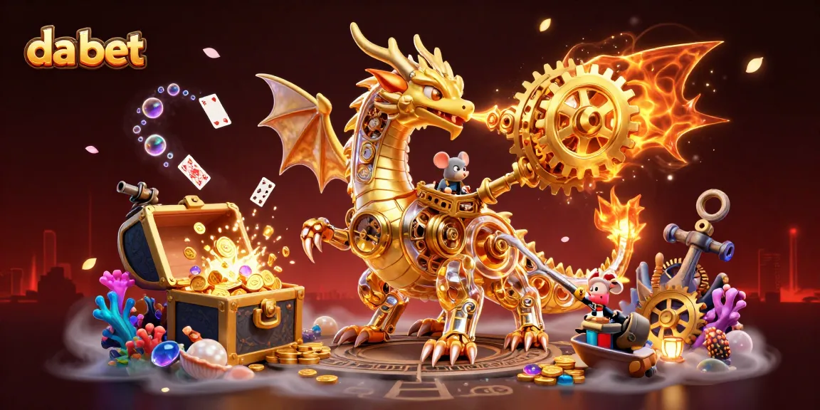 Engage with 'da bet' through a vibrant 3D casino world filled with gold and adventure.