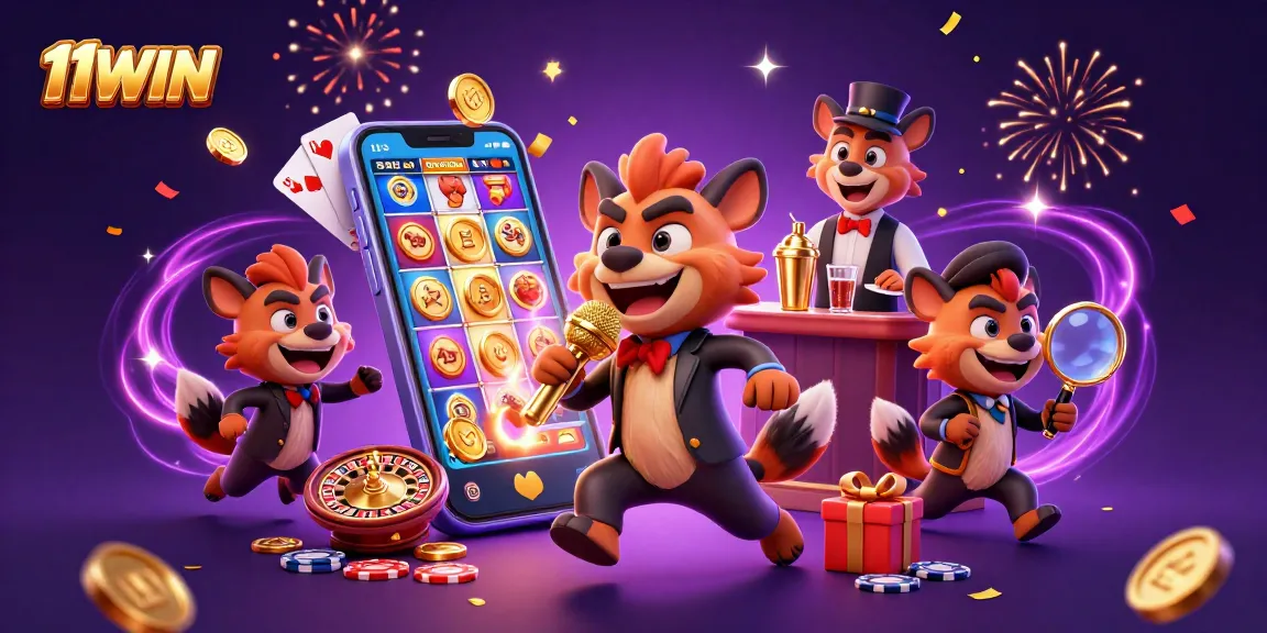 Experience the thrill of 11WIN with exciting games and lively casino entertainment!